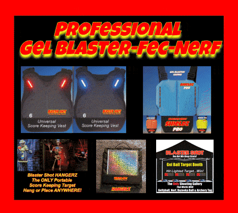 Professional Gel Blaster, Nerf and Water Tag Equipment